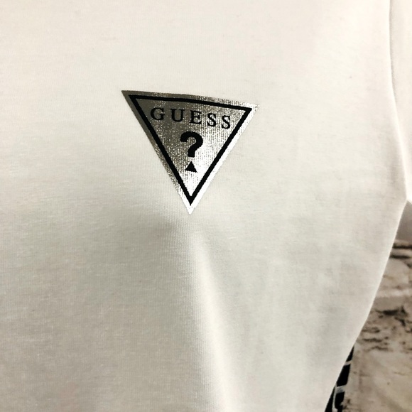 ♦️1 Left♦️Guess-Los Angeles Women Athletic Short Sleeve-Measurements in Pics - Picture 7 of 14